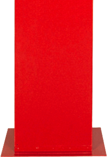 [CMN719] CMN719 - piantana h. 600 mm per cassetta corredo idranti CMN640