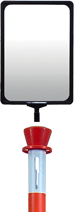 [CNV4P] CNV4P - porta cartello A4 colore nero