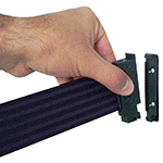 [CNVP] CNVP - aggancio a parete per colonnine a nastro estraibile