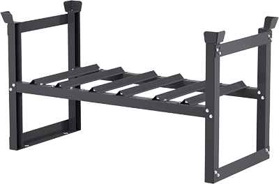 [COM112] COM112 - supporto sovrapponibile per 2 fusti o 3 da 60 lt 1410x646x756h