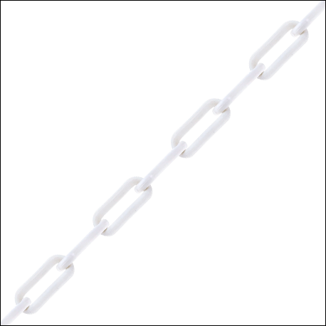 [CP1011] CP1011 - Catena plastica colore  bianco