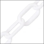 [CP1011] CP1011 - Catena plastica colore  bianco