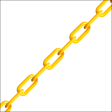 [CP1054] CP1054 - Catena plastica colore giallo