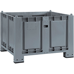 [CPL4551] CPL4551 - Cargopallet grigio senza ruote senza portello con 4 piedi