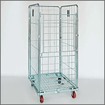[CPLS60] CPLS60 - Contenitore standard in rete con ruote portata 31,5kg