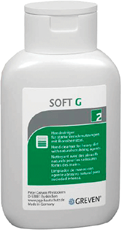 [CRG020] CRG020 - Crema detergente mani per sporco medio-forte SOFT G GREVEN da 250ml