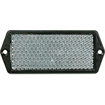 [CT21W] CT21W - Catadiottro retroriflettente 128x67 mm colore bianco