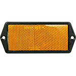 [CT21Y] CT21Y - Catadiottro retroriflettente 128x67 mm colore giallo