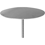 [CTMV100] CTMV100 - chiodo in acciaio diam.mm.100x150 h. per delimitare aree