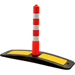[DFS721] DFS721 - Delineatore CURBFIX h. 60 cm. diametro cm 8 rifrangente classe 2