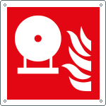 [E15504X] E15504X - Cartello antincendio estintore fisso antincendio EN ISO 7010 F013