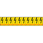 [E91513B] E91513B - foglio n.10 etic.aut."zagaglia+380 VOLT"