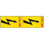 [E91514A] E91514A - foglio n. 2 etic.aut."zagaglia+400 VOLT"