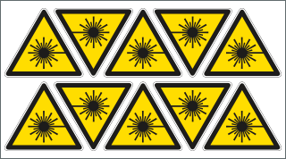 [E91630B] E91630B - Foglio n.30 etichette adesive simbolo zagaglia EN ISO 7010