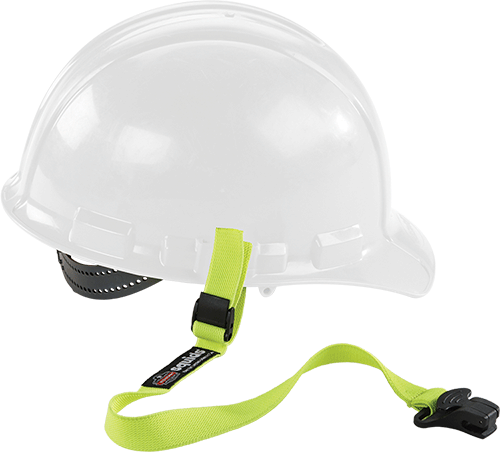[EDS315] EDS315 - cordino elastico porta casco colore giallo lunghezza 58-123 cm