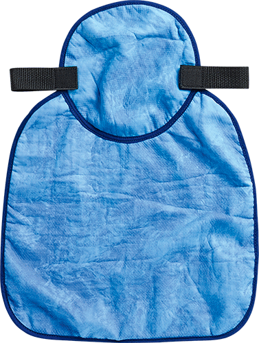 [EDS671] EDS671 - inserto rinfrescante per casco col.blu applicabile a strappo riutiliz.