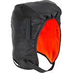 [EDS684] EDS684 - sottocasco invernale colore NERO con cinturino sottogola a strappo