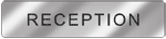 [EF70252] EF70252 - Targa alluminio specchio EasyFi per RECEPTION